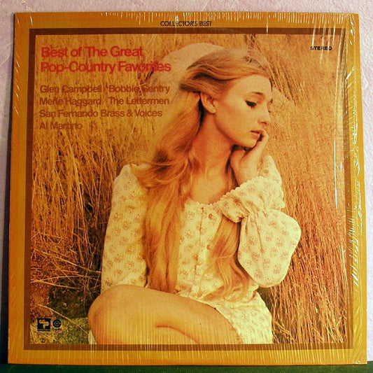 Various - Best Of The Great Pop-Country Favorites (LP) (G+) - Endless Media