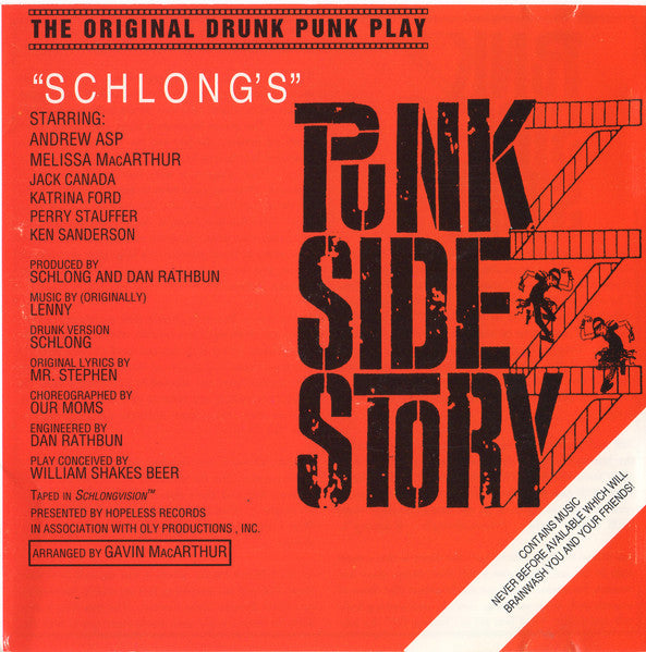 Schlong : Schlong's Punk Side Story (CD, Album)