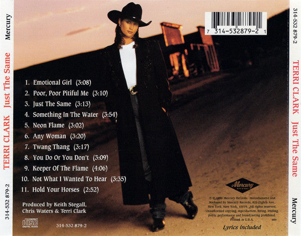 Terri Clark : Just The Same (HDCD, Album)