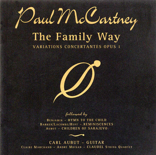 Paul McCartney - Carl Aubut, Claire Marchand, André Moisan, The Claudel String Quartet : The Family Way (CD, Album)