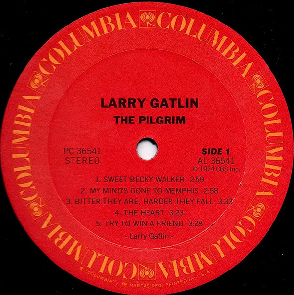 Larry Gatlin : The Pilgrim (LP, Album, RE, Ter)