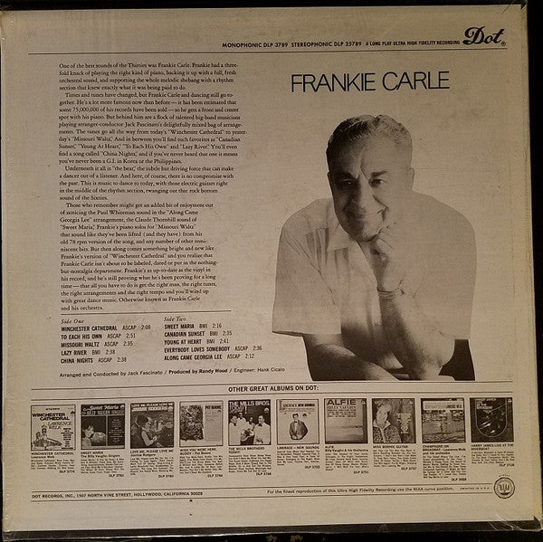 Frankie Carle : Frankie Carle (LP)