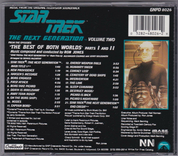 Ron Jones (2) : Star Trek: The Next Generation Volume Two "The Best Of Both Worlds" (CD, Album)