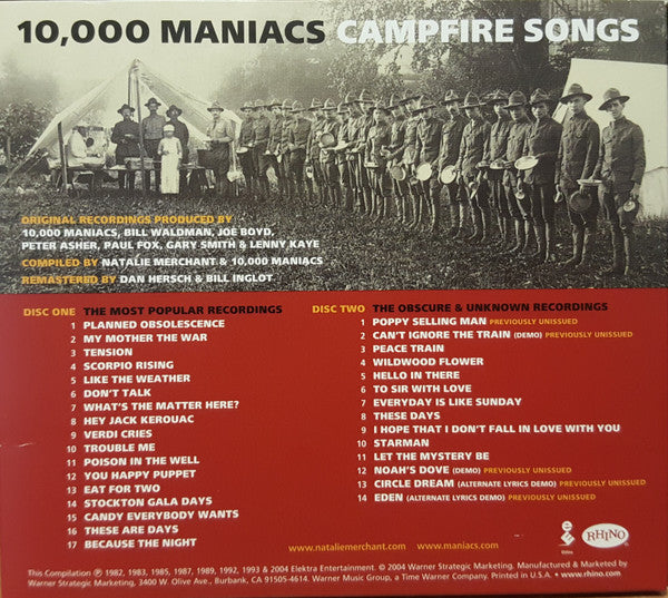 10,000 Maniacs : Campfire Songs (2xCD, Comp, RM)