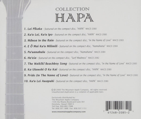 Hapa : Collection (CD, Comp)