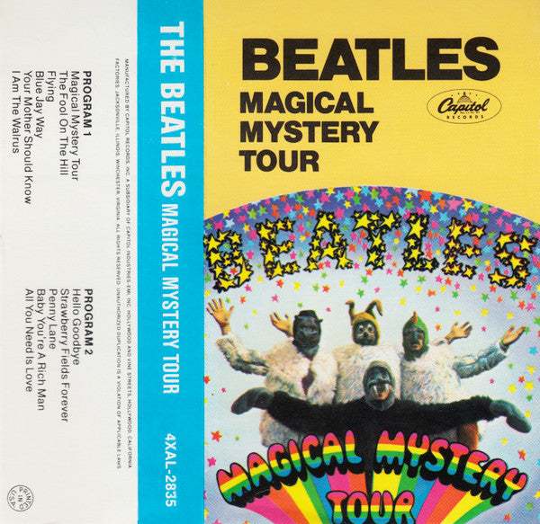The Beatles : Magical Mystery Tour (Cass, Album, RE)