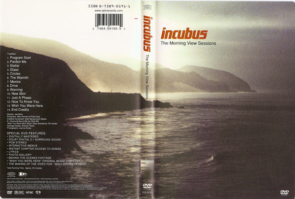 Incubus (2) : The Morning View Sessions (DVD-V, Multichannel, NTSC)
