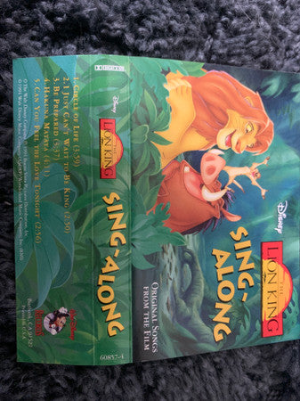 Various : The Lion King Sing-Along (Cass, Album, Dol)