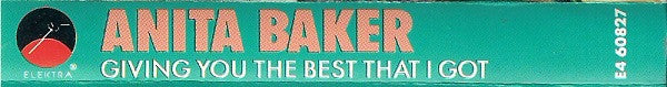 Anita Baker : Giving You The Best That I Got (Cass, Album, Club, SR,)