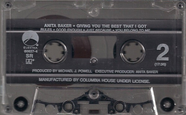 Anita Baker : Giving You The Best That I Got (Cass, Album, Club, SR,)