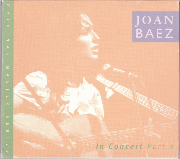 Joan Baez : In Concert Part 2 (CD, Album, RE, Sli)