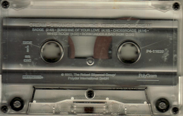 Cream (2) : Strange Brew/The Very Best Of Cream (Cass, Comp, Club, CRC)