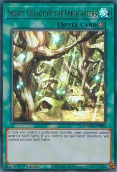 Secret Village of the Spellcasters [MAMA - MAMA-EN083] Yu-Gi-Oh Trading Card