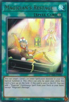 Magician's Restage [MAMA - MAMA-EN086] Yu-Gi-Oh Trading Card