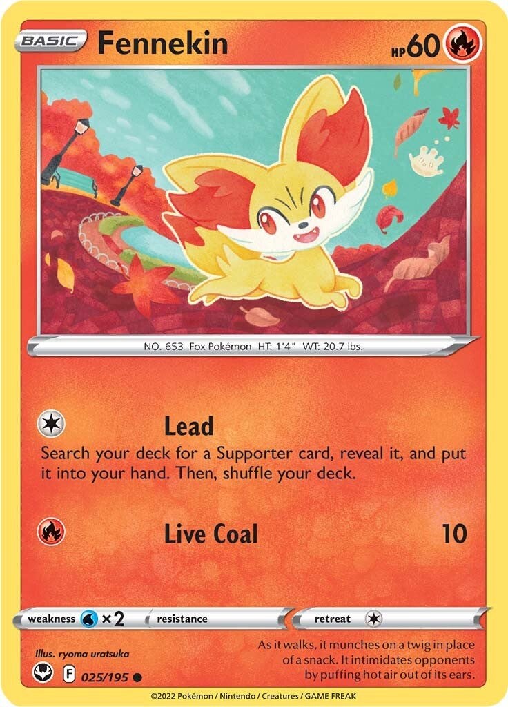 Fennekin [SWSH12 - 025/195] Pokemon Trading Card