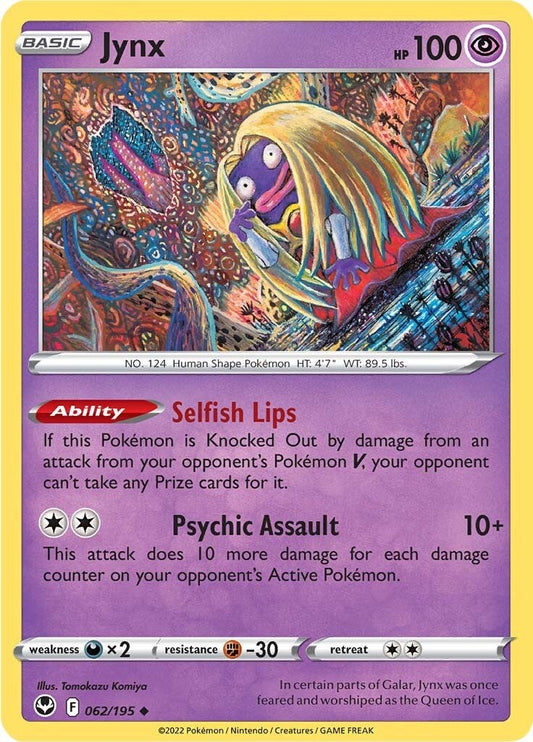 Jynx [SWSH12 - 062/195] Pokemon Trading Card