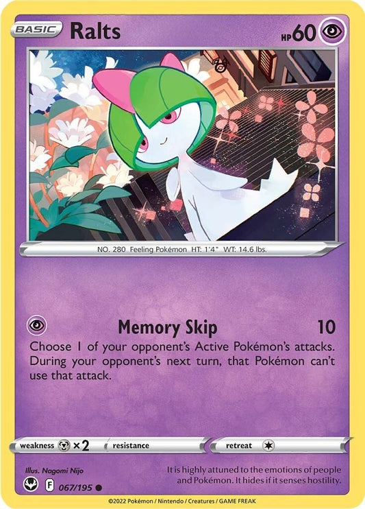 Ralts [SWSH12 - 067/195] Pokemon Trading Card