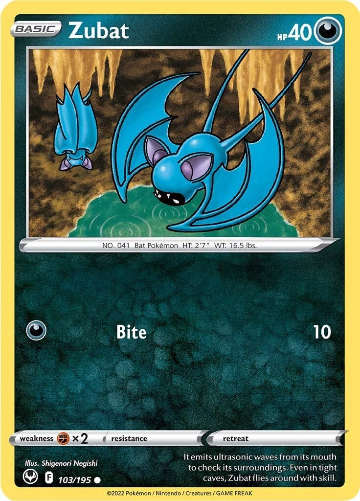 Zubat [SWSH12 - 103/195] Pokemon Trading Card