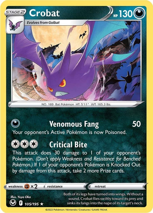 Crobat [SWSH12 - 105/195] Pokemon Trading Card