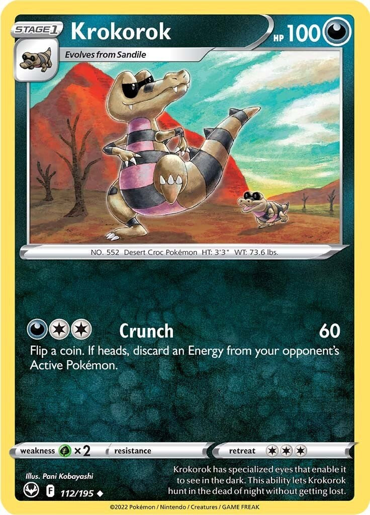 Krokorok [SWSH12 - 112/195] Pokemon Trading Card