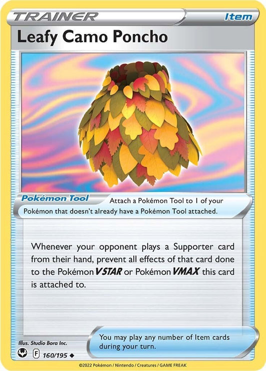 Leafy Camo Poncho [SWSH12 - 160/195] Pokemon Trading Card