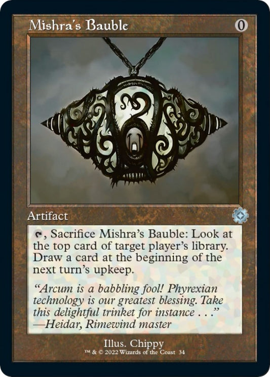 Mishra's Bauble [BRR - 34] Magic the Gathering MTG Trading Card