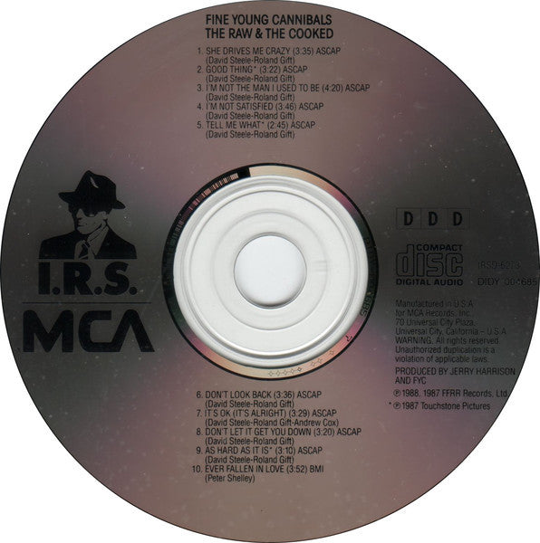 Fine Young Cannibals : The Raw & The Cooked (CD, Album)