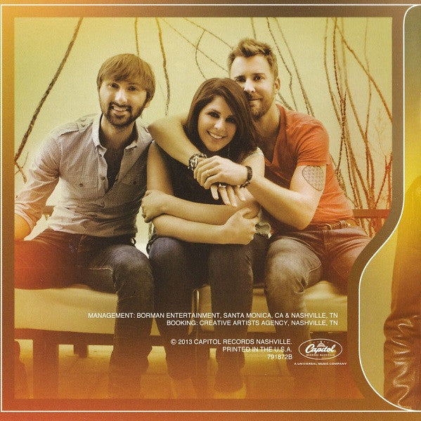 Lady Antebellum : Golden (CD, Album)