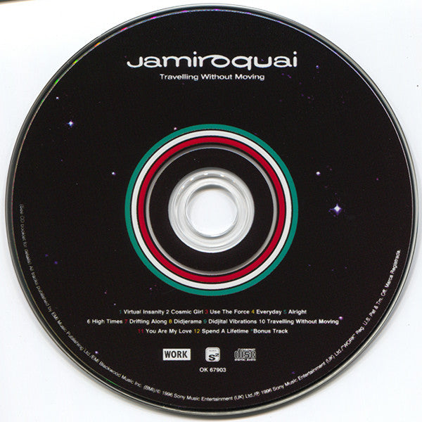 Jamiroquai : Travelling Without Moving (CD, Album)