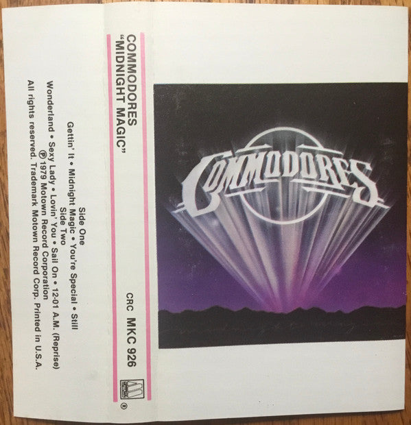 Commodores : Midnight Magic (Cass, Album, Club)