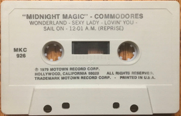 Commodores : Midnight Magic (Cass, Album, Club)