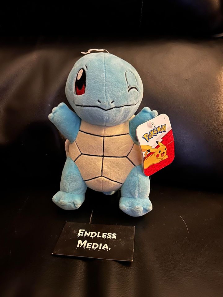 Squirtle 8" Pokemon Plush Jazwares New With Tags Stuffed Toy Animal