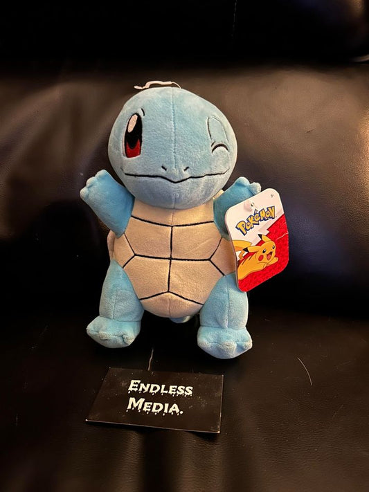 Squirtle 8" Pokemon Plush Jazwares New With Tags Stuffed Toy Animal