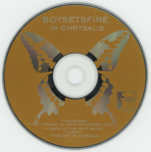 Boysetsfire : In Chrysalis (CD, EP)