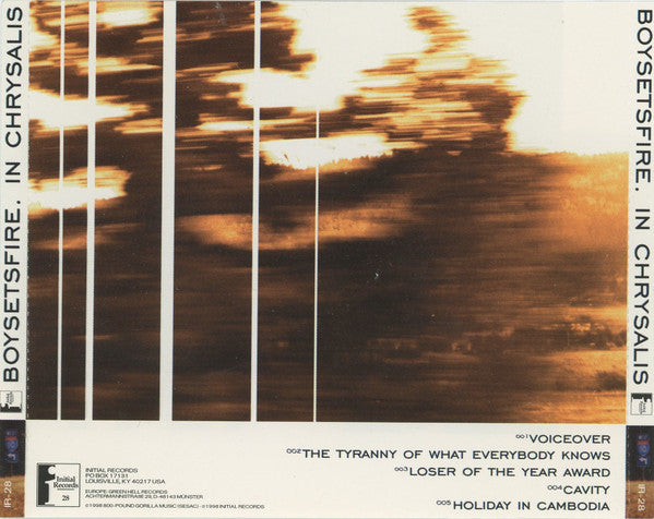 Boysetsfire : In Chrysalis (CD, EP)
