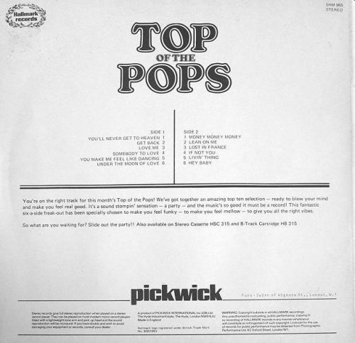 Unknown Artist : Top Of The Pops Vol. 56 (LP)