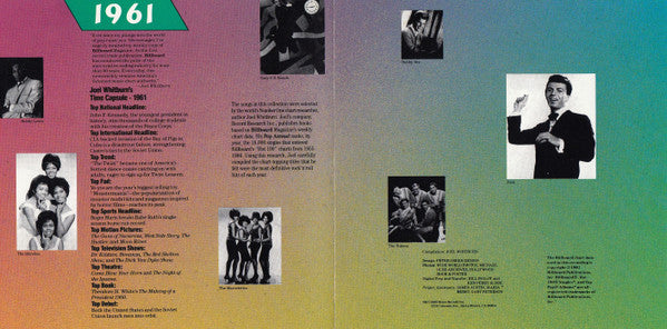 Various : Billboard Top Rock'N'Roll Hits - 1961 (CD, Comp, RE)