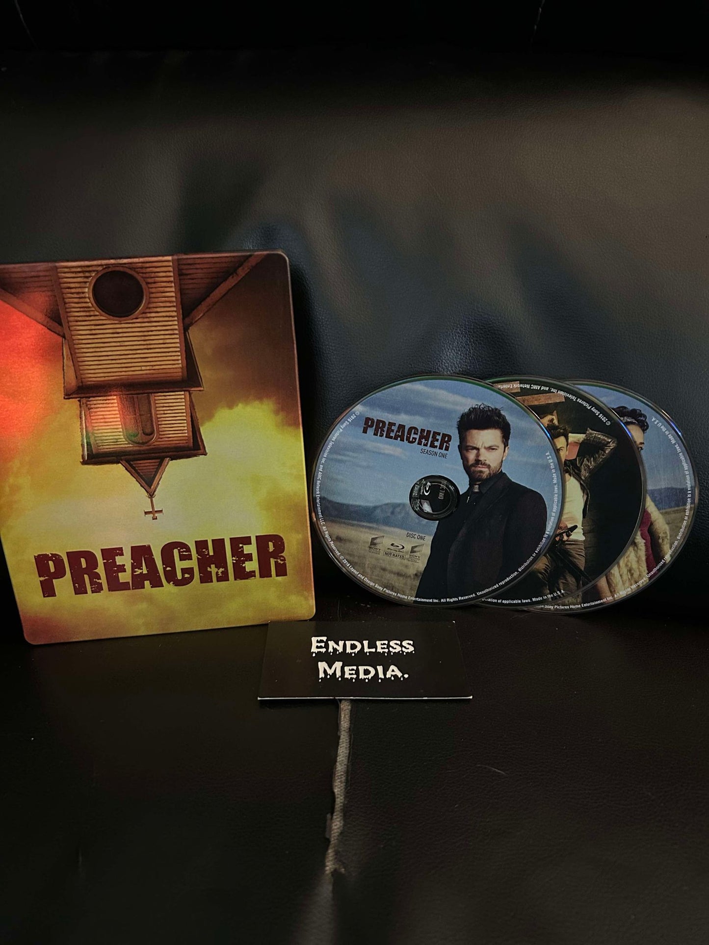 Preacher: Season One [Steelbook] Blu-ray (Very Good)