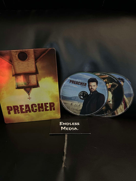 Preacher: Season One [Steelbook] Blu-ray (Very Good)