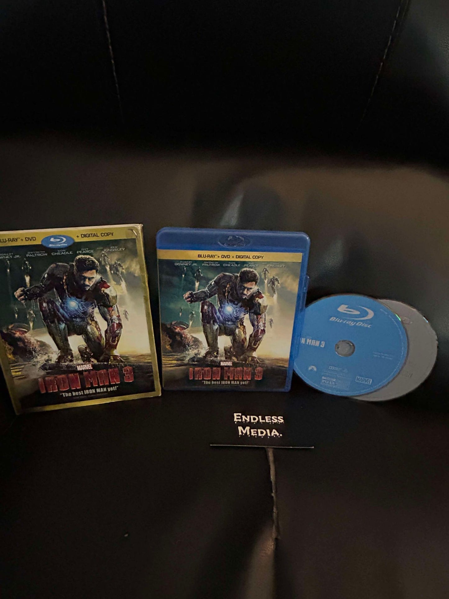 Iron Man 3 [Blu-ray] (Very Good)