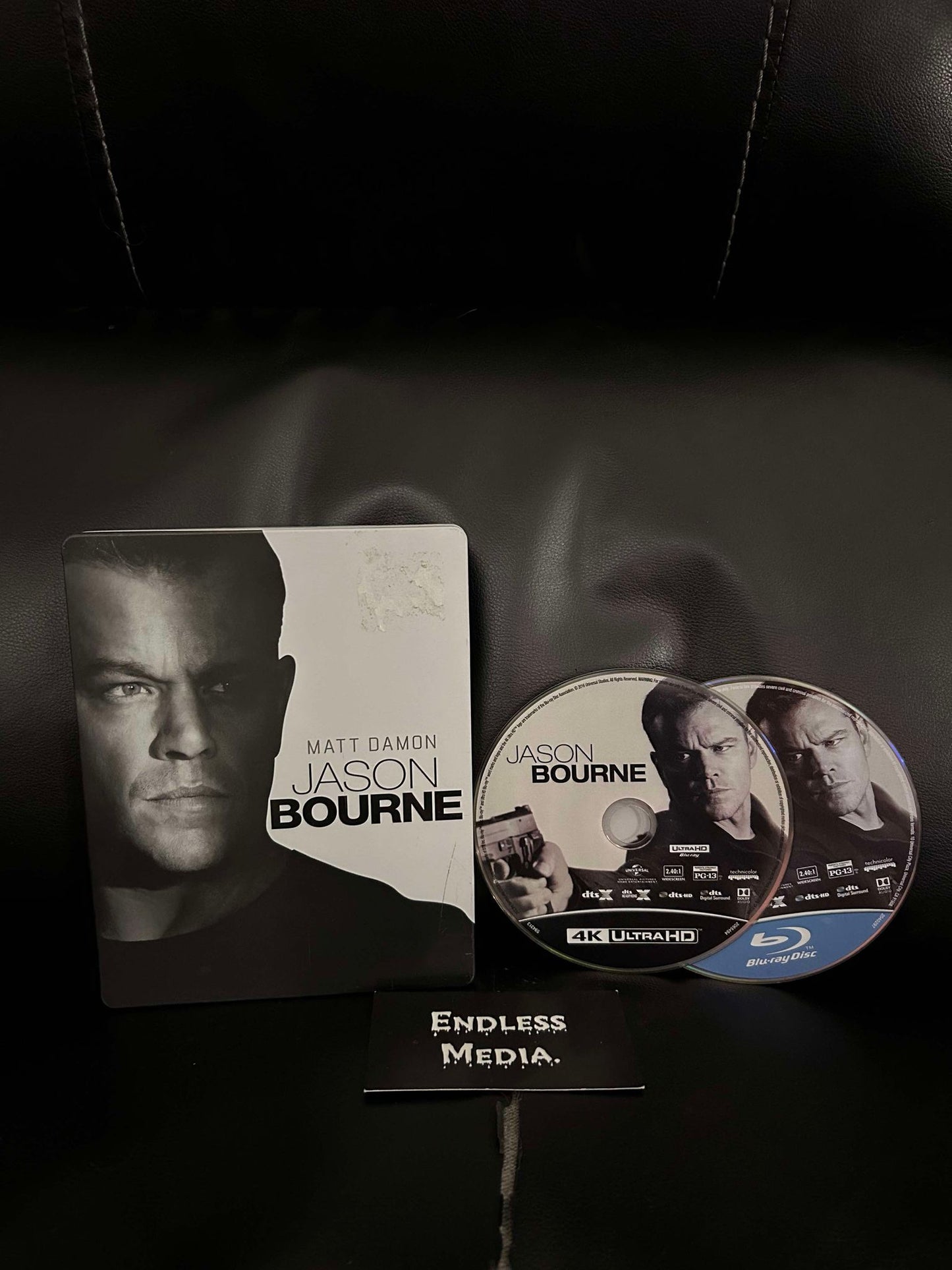 Jason Bourne [SteelBook] [4K Ultra HD Blu-ray] (Very Good)