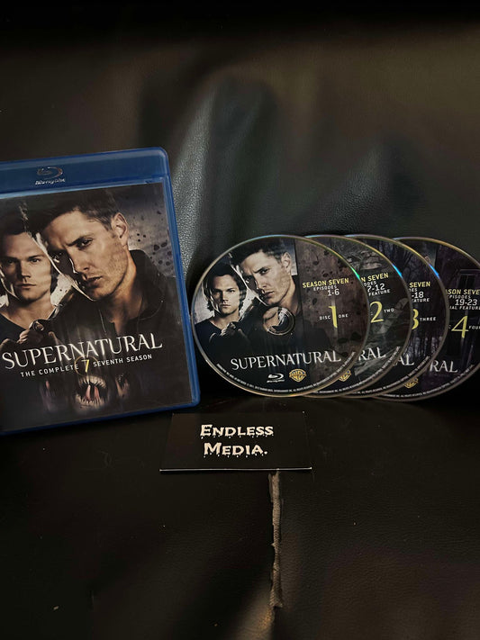 Supernatural: The Complete Seventh Season [Blu-ray] (Very Good)