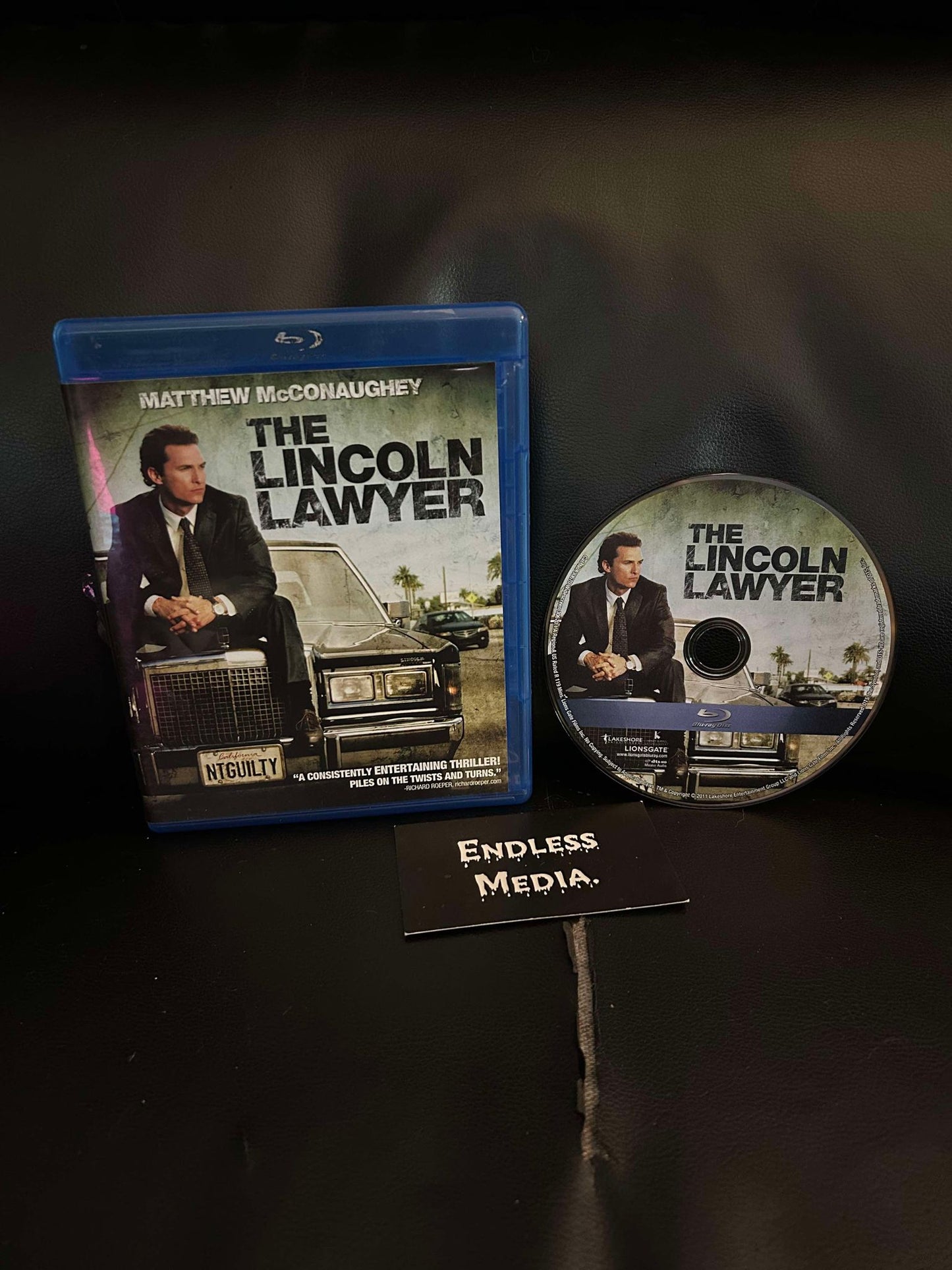 The Lincoln Lawyer [Blu-ray] (Very Good)