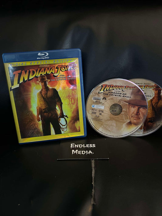 Indiana Jones and the Kingdom of the Crystal Skull [Blu-ray] (Very Good)