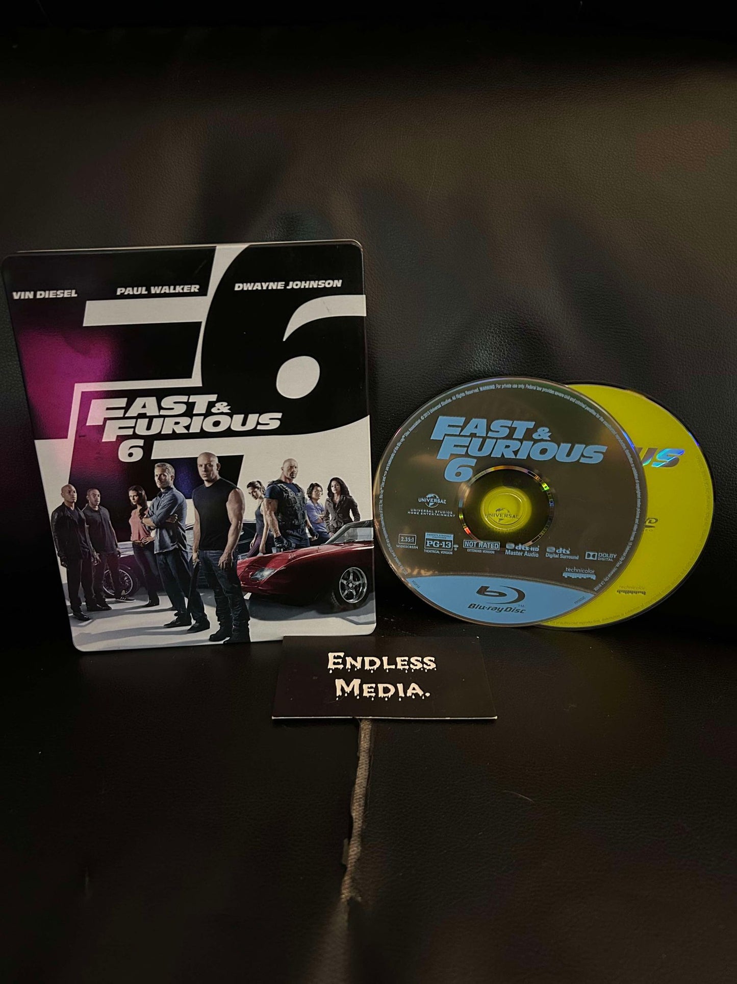 Fast & Furious 6 [Steelbook] [Blu-ray] (Very Good)