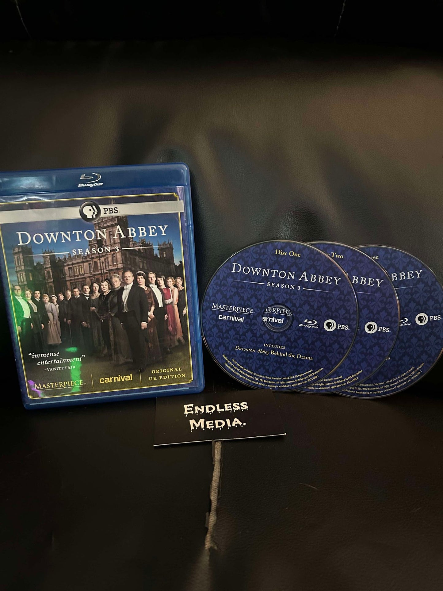 Masterpiece: Downton Abbey-Season 3 [Blu-ray] (Very Good)