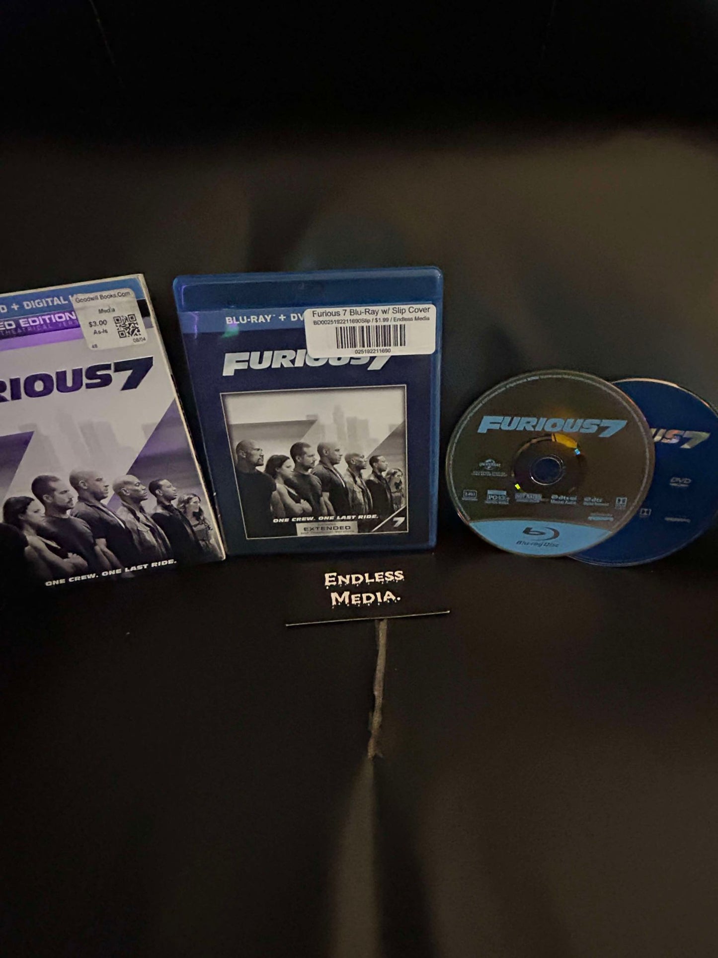 Furious 7 [Blu-ray] (Very Good)