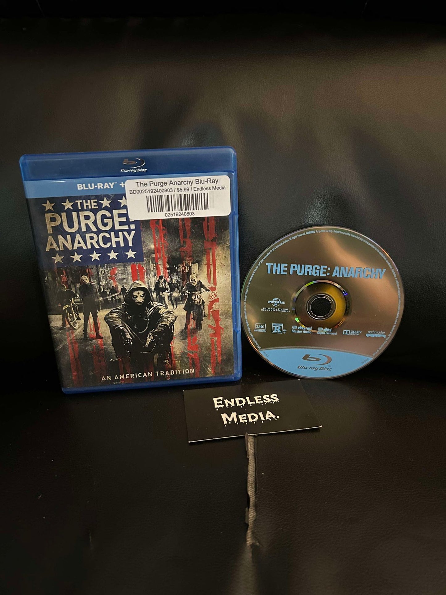 The Purge: Anarchy [Blu-ray] (Very Good)