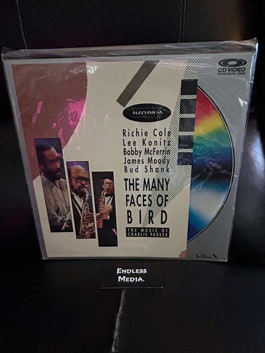 Richie Cole, Lee Konitz, Bobby McFerrin, James Moody & Bud Shank - The Many Faces Of Bird (Laserdisc) (VG)