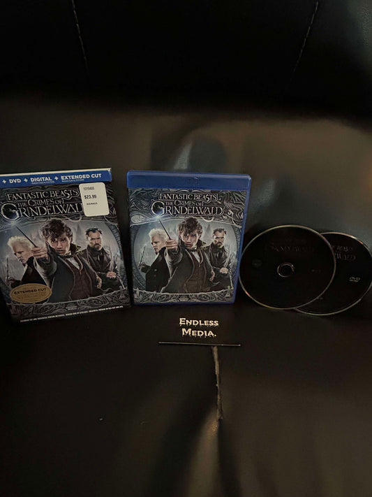 Fantastic Beasts: The Crimes of Grindelwald [Blu-ray] (Very Good)